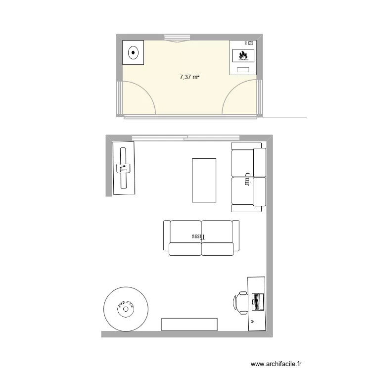 Buanderie. Plan de Buanderie. Plan de