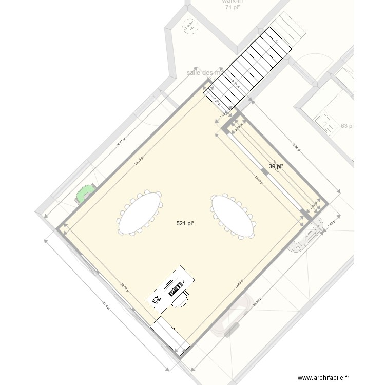 ranch 21. Plan de 0 pièce et 0 m2