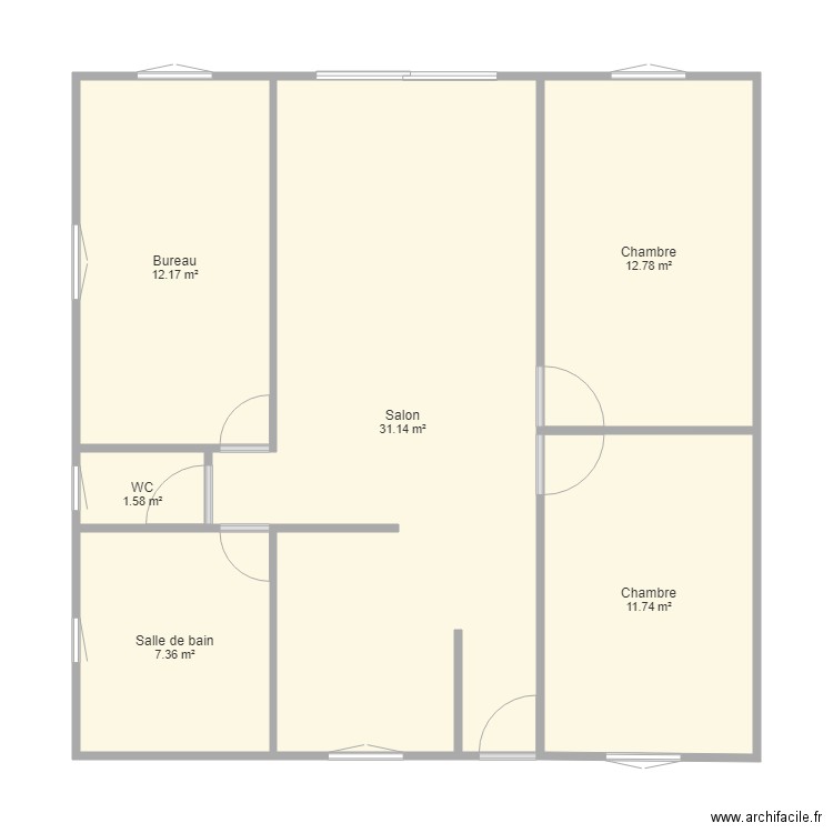 Maison version 1. Plan de 0 pièce et 0 m2