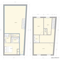 plan 2 maison 550cm