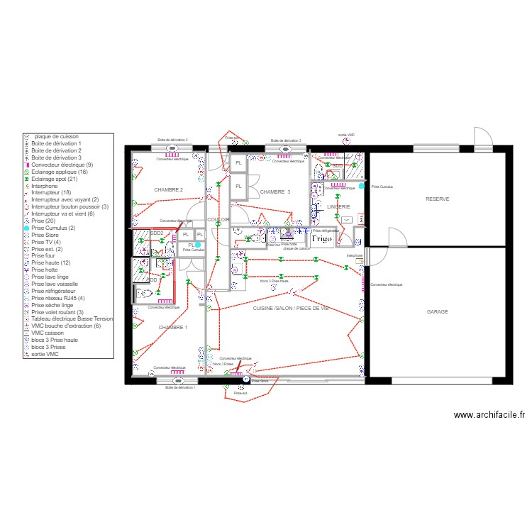 Lasvergnas 1. Plan de 0 pièce et 0 m2