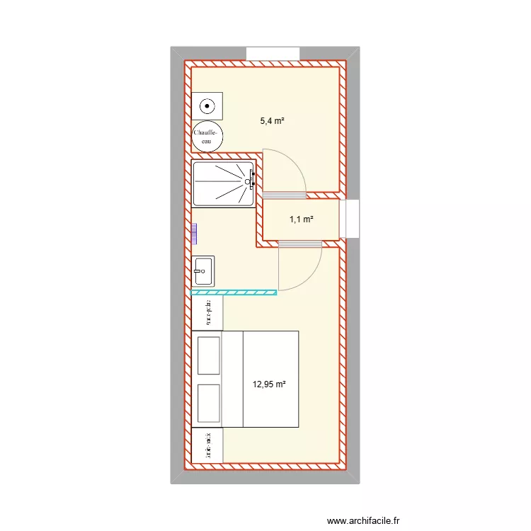 amenagement pm. Plan de 