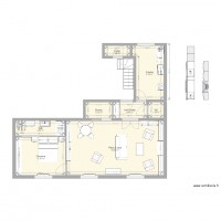 Appartement T3 avec SdB et Chambre et salon et cuisine et cellier 6