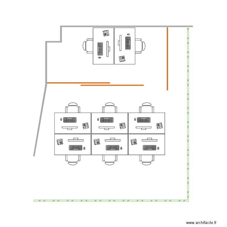 Desk BI RO V8. Plan de 0 pièce et 0 m2