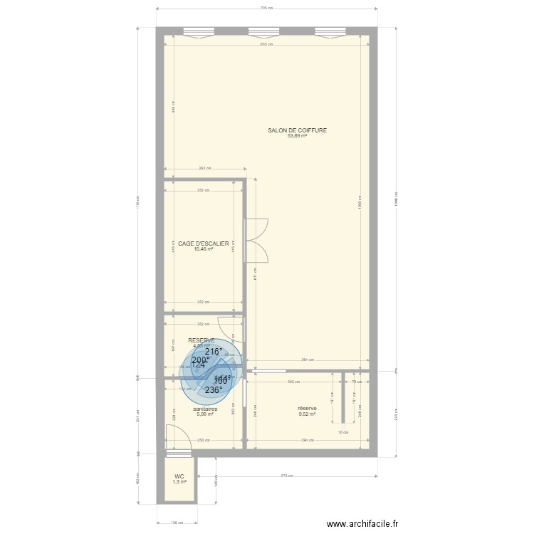 coiffeur canebière. Plan de 0 pièce et 0 m2