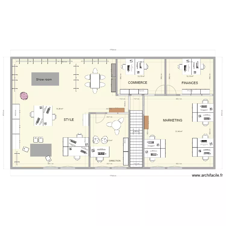 1&P JALDAY ARSENE 2023. Plan de 