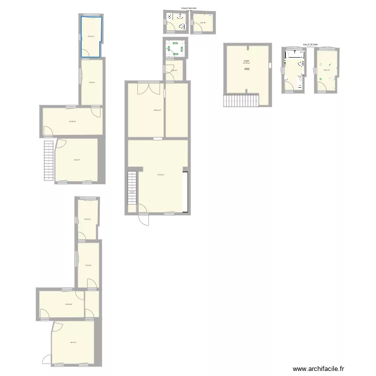 plan maison. Plan de 