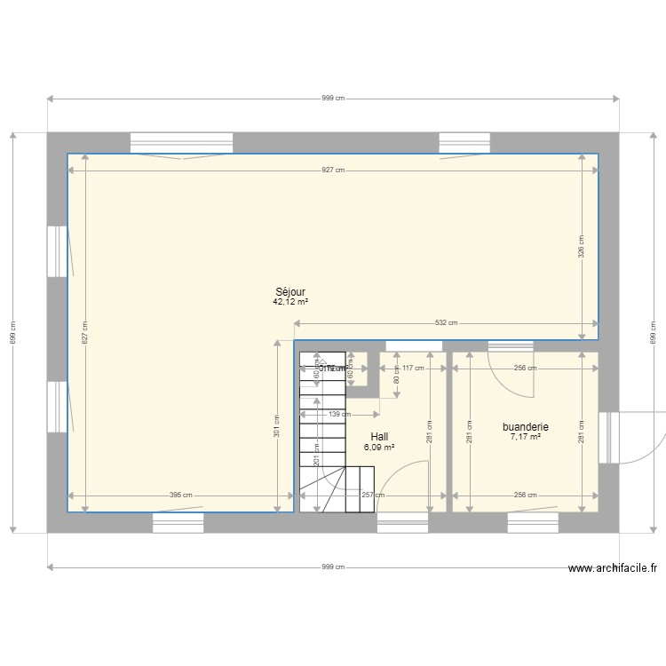 Demarteau Malevic base Anémone. Plan de 9 pièces et 103 m2