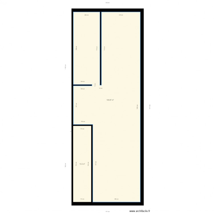 brassine RDC. Plan de 0 pièce et 0 m2