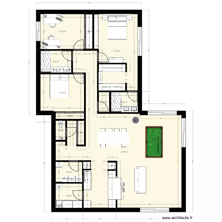 Maison VDDT. Plan de Maison VDDT. Plan de