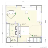 Etage Poussin Carantec 4 wc douche porte option alex