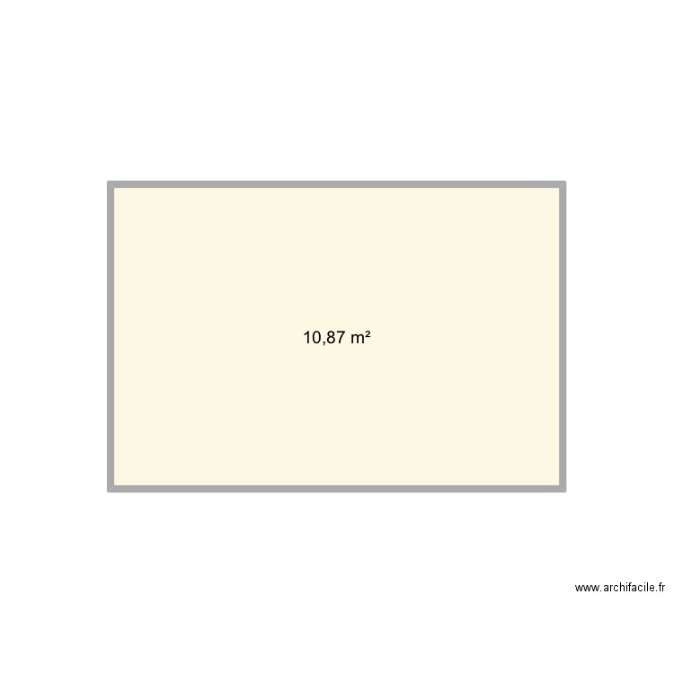 Respaldo Nico. Plan de 1 pièce et 11 m2