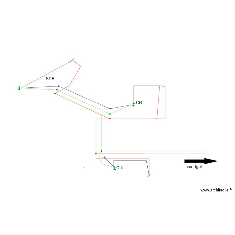 vient. Plan de 0 pièce et 0 m2