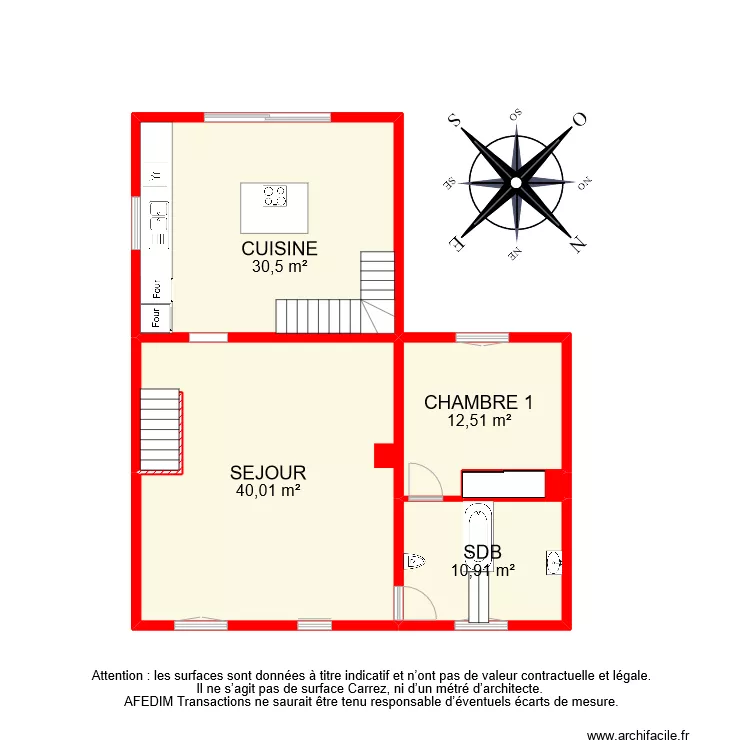 BI 10859 ETAGE 1. Plan de 