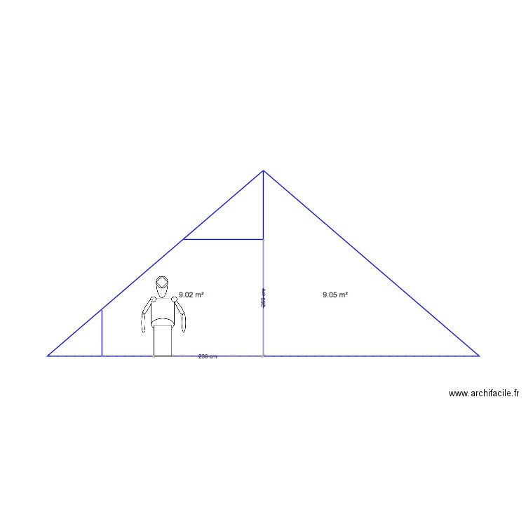 toiture . Plan de 0 pièce et 0 m2