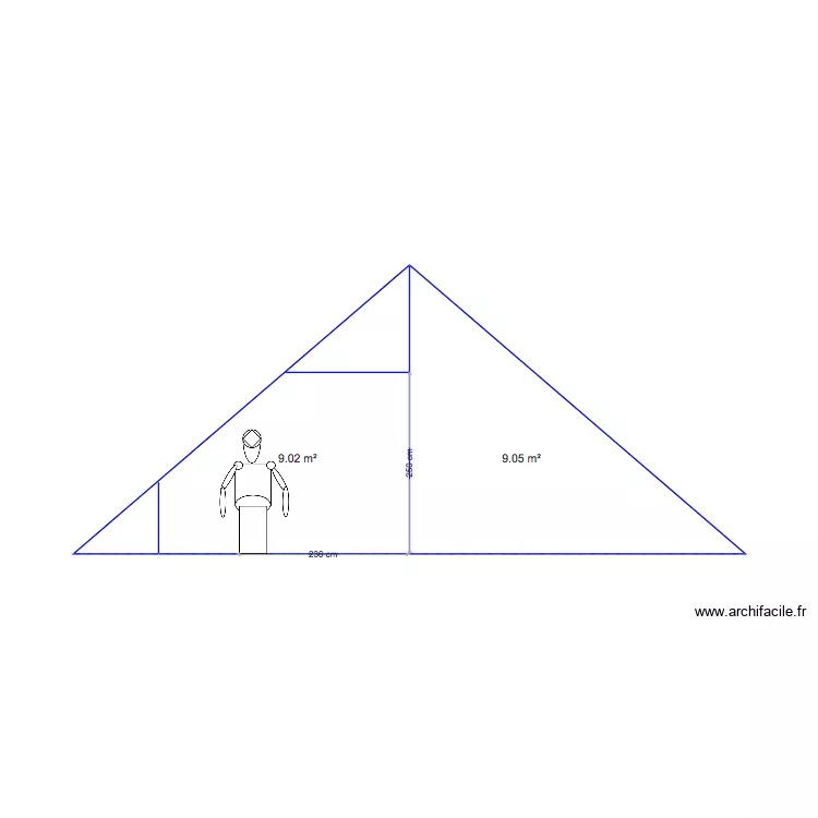 toiture . Plan de toiture . Plan de