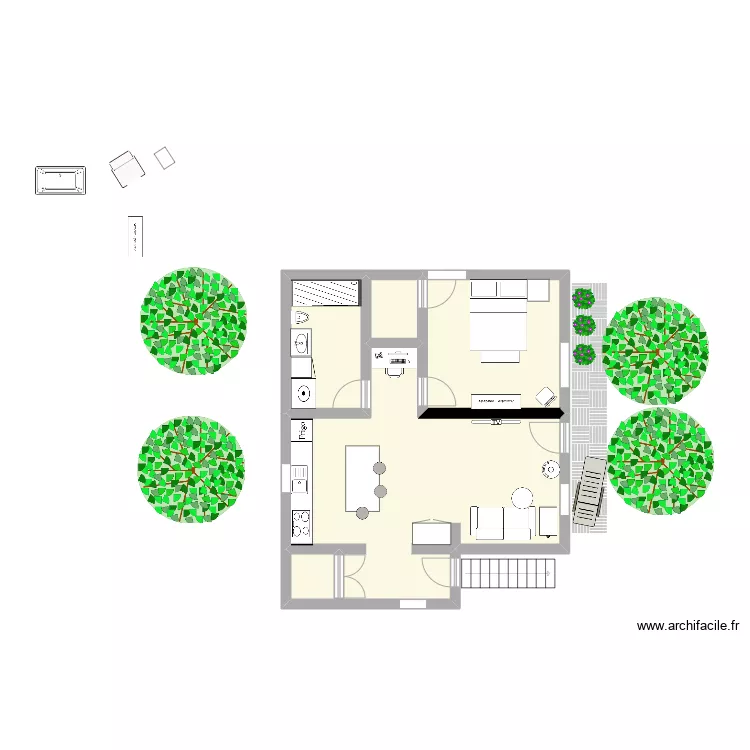 Alternative 1. Plan de 