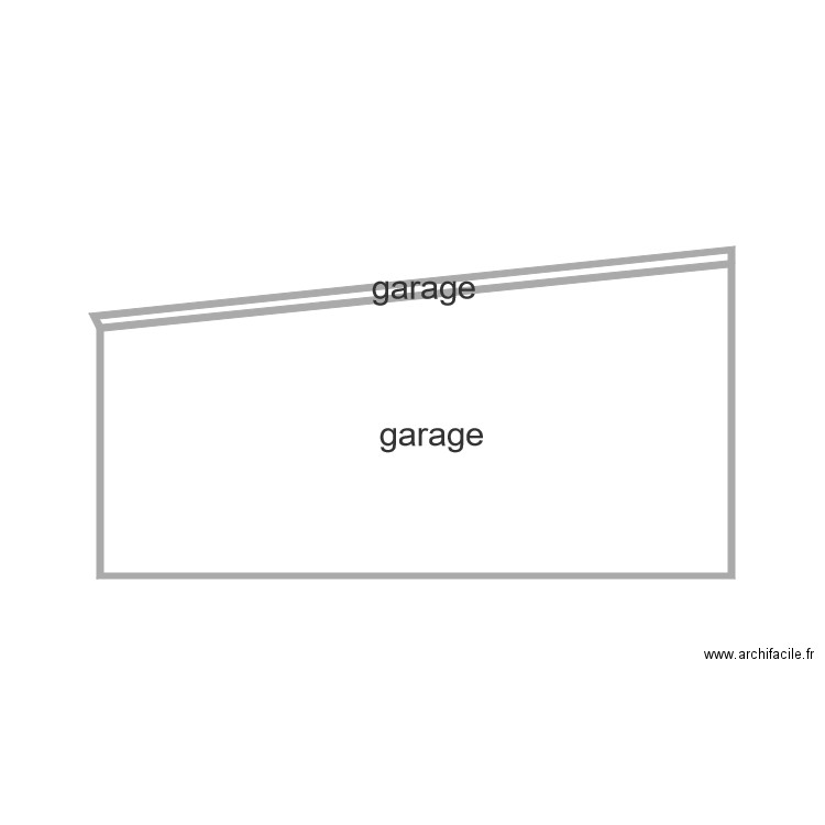 garage2. Plan de 0 pièce et 0 m2