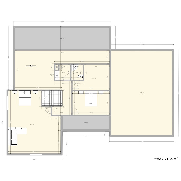 etage 2. Plan de 0 pièce et 0 m2