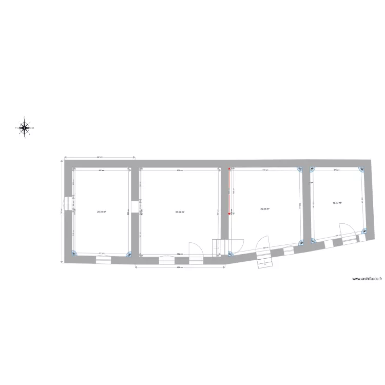 RDC habitation NU. Plan de 