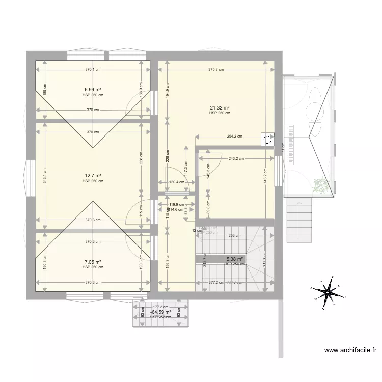 Lorentzweiler Brocorens. Plan de 