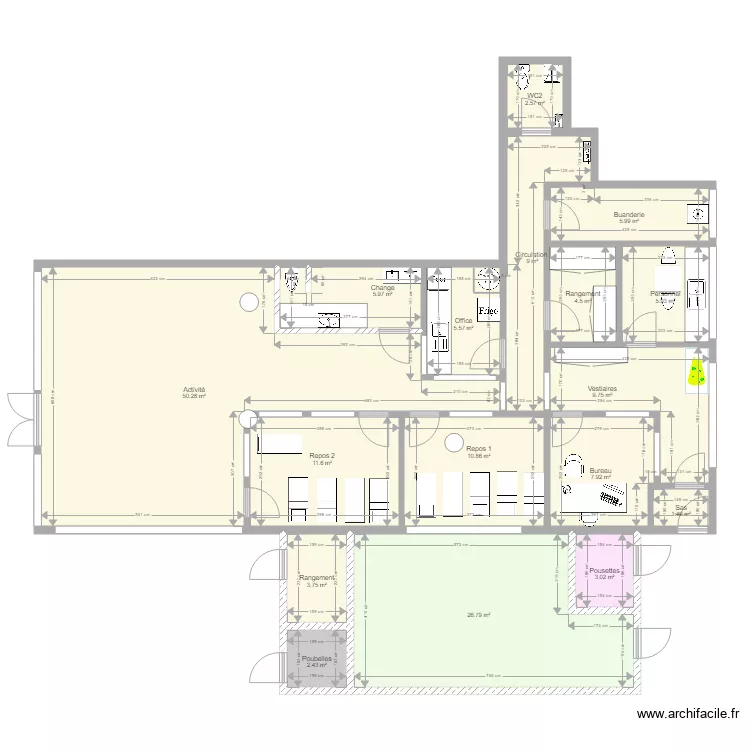 Vigneux creche urba 010618 av ext. Plan de 