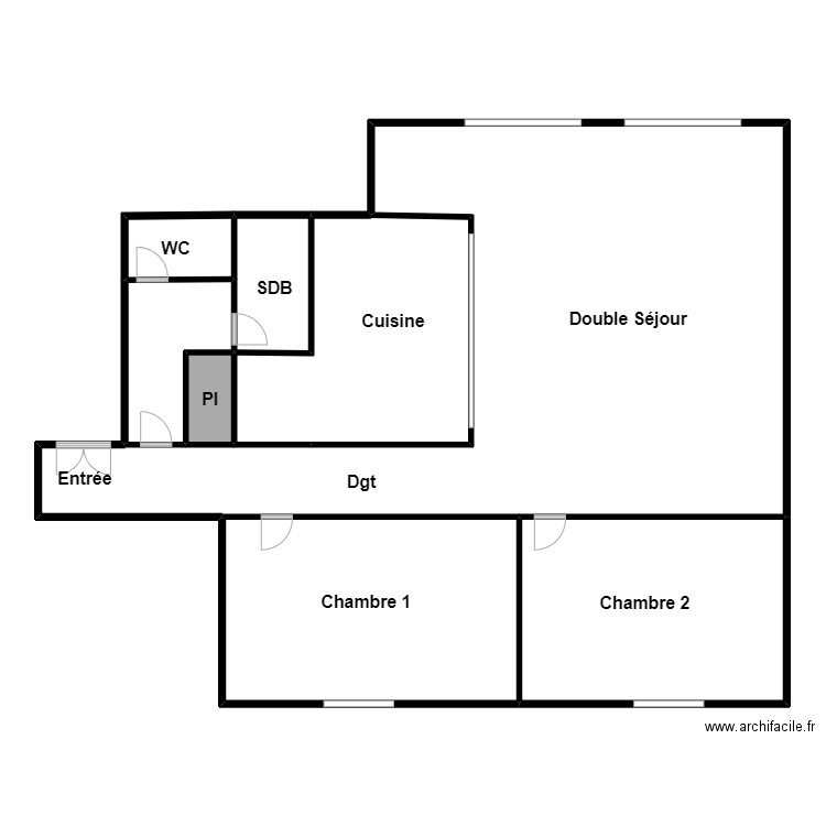 PLAN BP SIMON 2. Plan de 0 pièce et 0 m2
