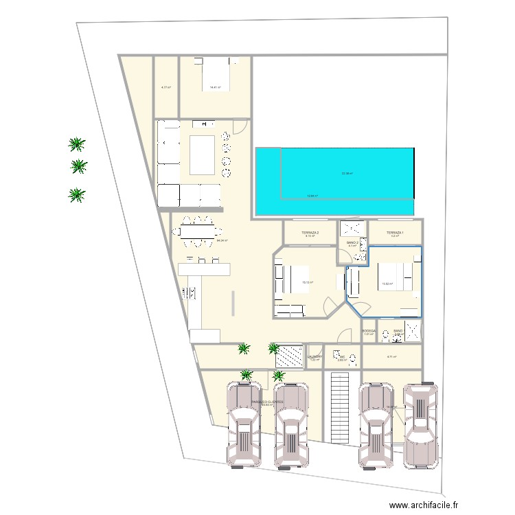 CASA HARMONY ESPERANZA. Plan de 0 pièce et 0 m2