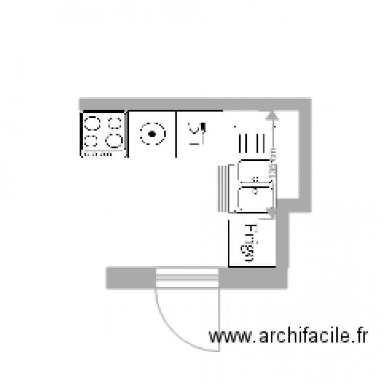 cuisine 2ème étage. Plan de 0 pièce et 0 m2