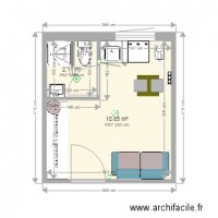 Studio chambre de bonne3