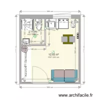 Studio chambre de bonne3