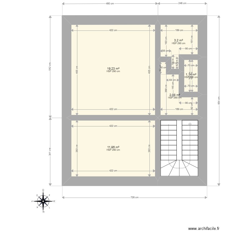 Plan. Plan de 0 pièce et 0 m2
