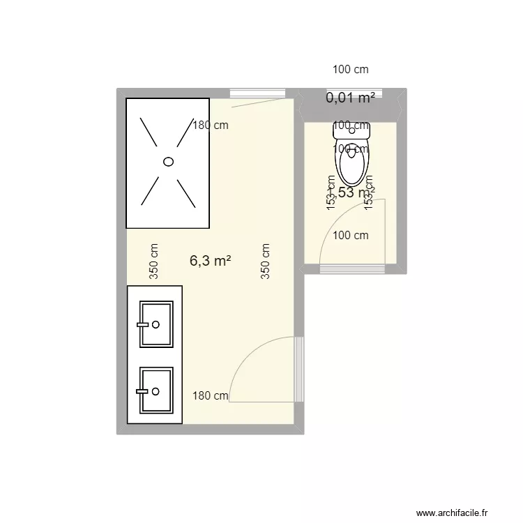 3 J Laffitte - Bayonne - Projet. Plan de 