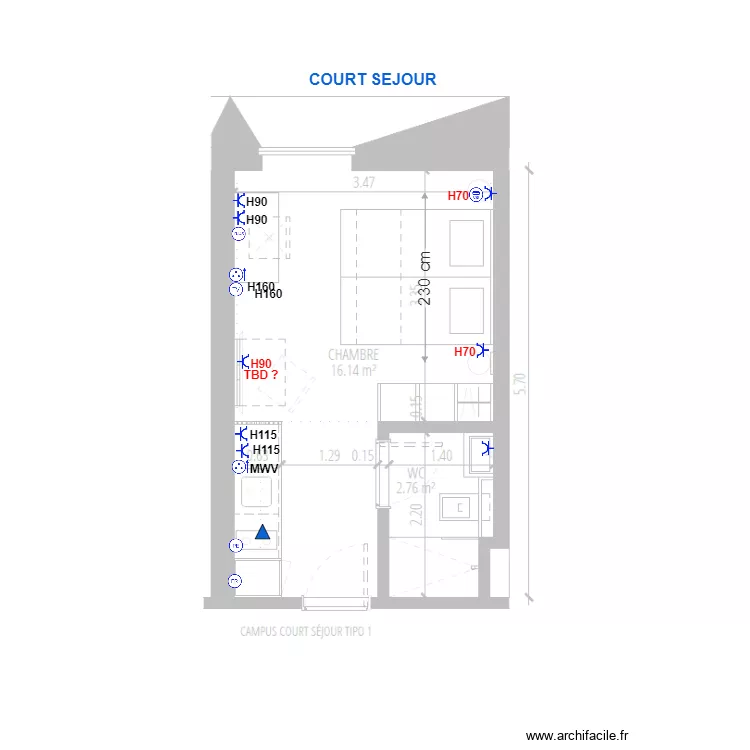 Suggestion Electrique Asprela  CT SJR Prises. Plan de 
