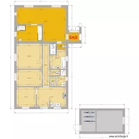 annexe seule  appart GO ferm&eacute;