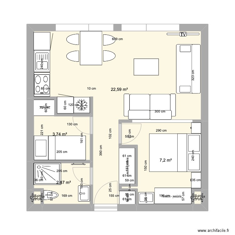 RPP 2. Plan de 0 pièce et 0 m2