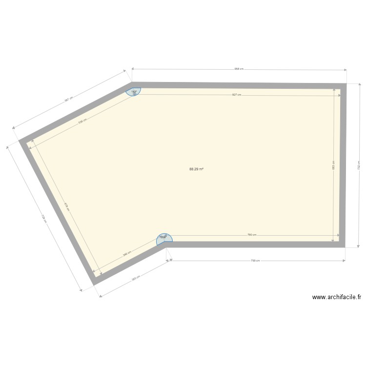 LA LANDE DU TEMPLE ETAGE SOUS SOL. Plan de 0 pièce et 0 m2