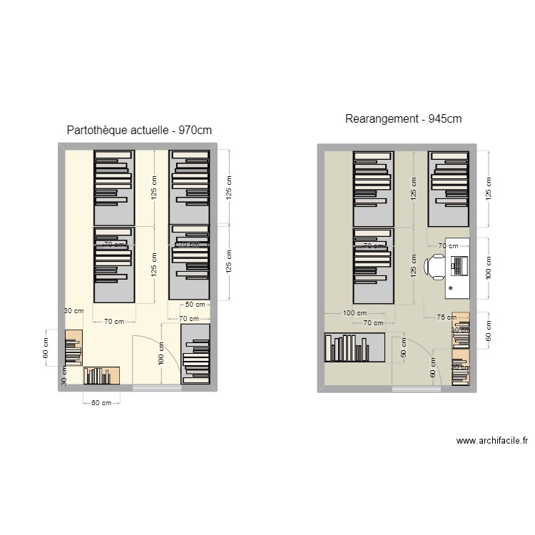 Parthothèque cheap. Plan de 0 pièce et 0 m2