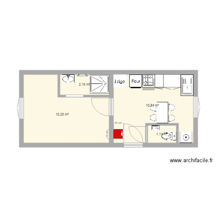 Appartement D5 Rénové. Plan de 0 pièce et 0 m2