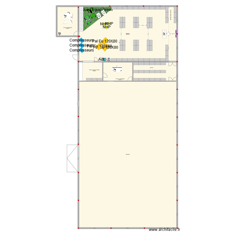 Agrimeca70 Dampierre/ salon. Plan de 0 pièce et 0 m2