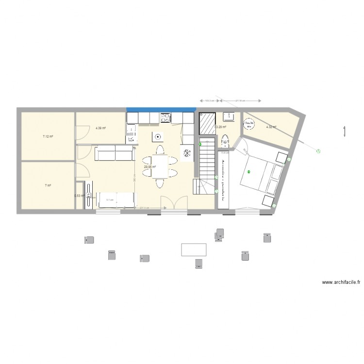 lacanau original agrandi 10 04 2018 2. Plan de 0 pièce et 0 m2