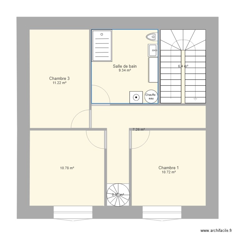 Maison Dz. Plan de 0 pièce et 0 m2