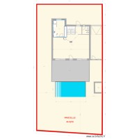 plan maison avec interieur