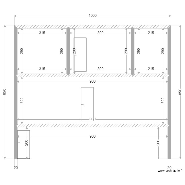 Devre Coupe D. Plan de 0 pièce et 0 m2