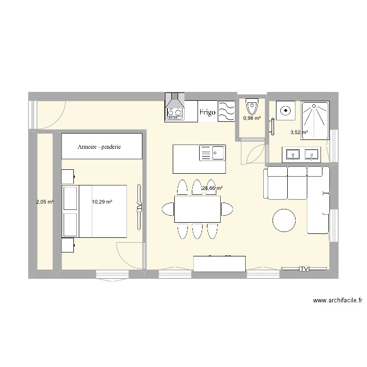 Finito Pipo. Plan de 0 pièce et 0 m2