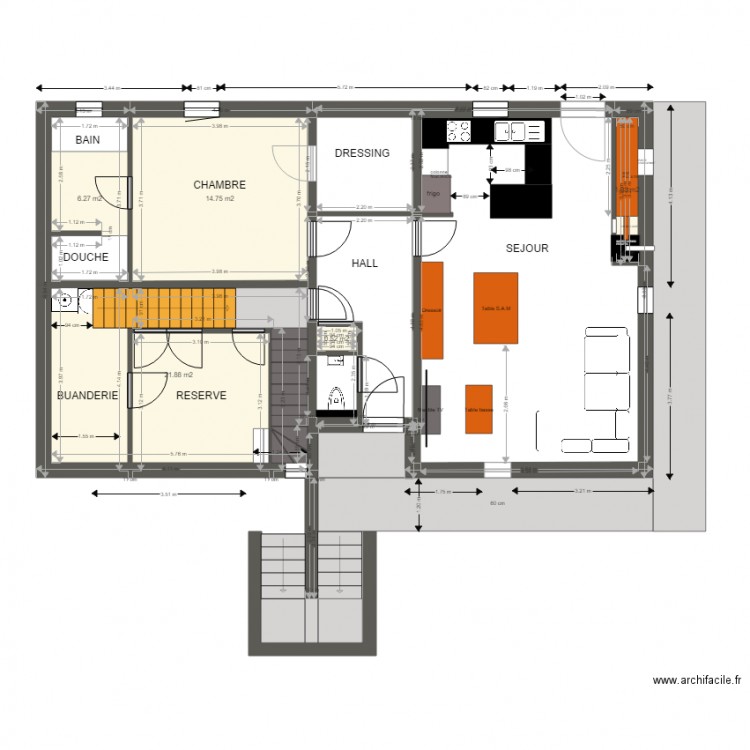 ESSAI REZ 3. Plan de 0 pièce et 0 m2