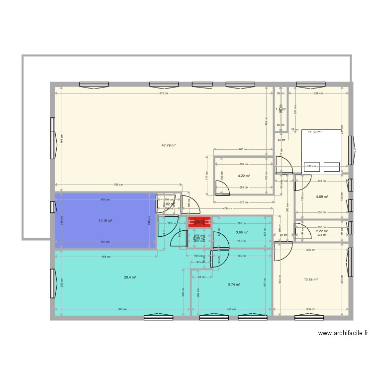 la croix de fer 2. Plan de 0 pièce et 0 m2