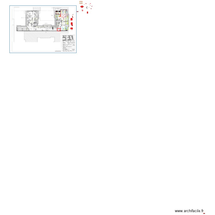 PHI3-DG. Plan de 2 pièces et 5 m2