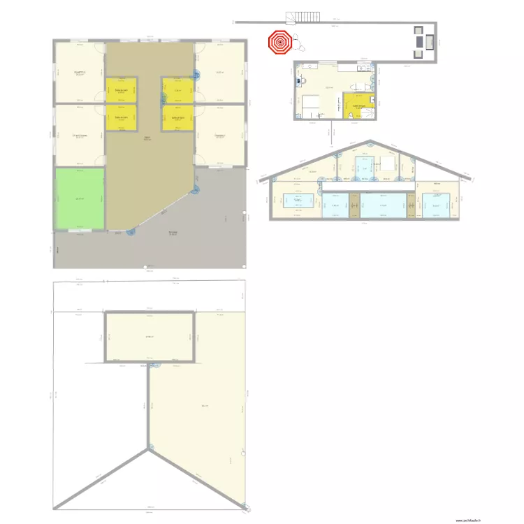 CASA LUBANGO. Plan de 
