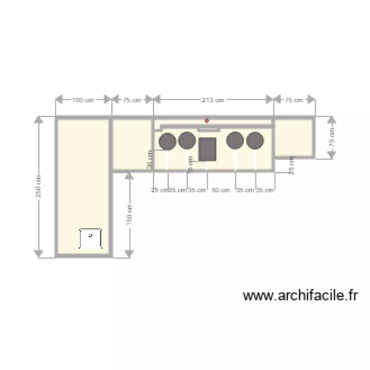 four Naniwe2. Plan de 